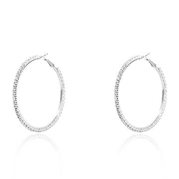 6cm hoop earrings